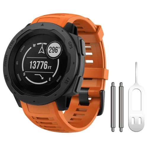 Bracelet Instinct en silicone souple et résistant pour montre connectée de sport
