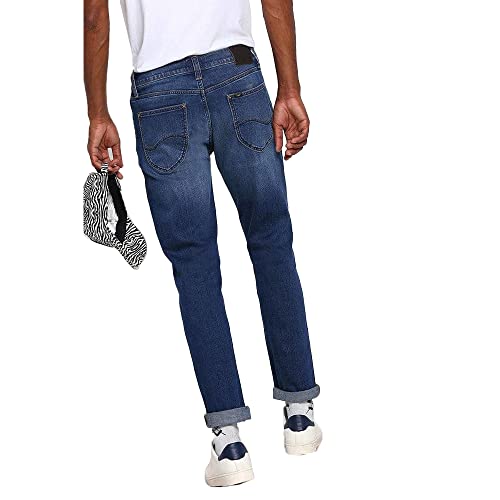 Image of Lee Men's Travis Slim Fit Mid-Rise Jeans