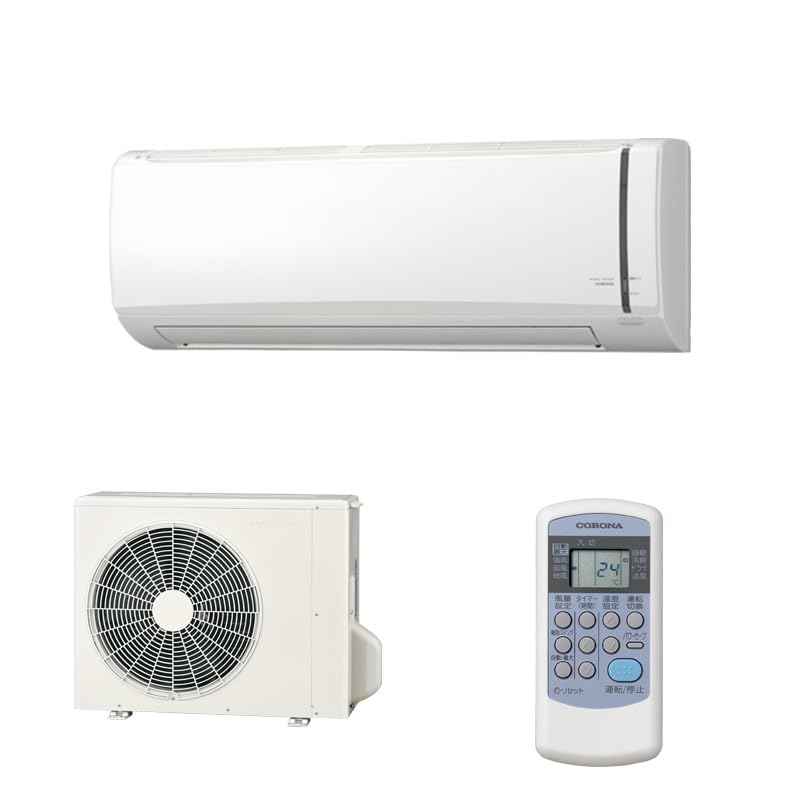 Amazon.co.jp: Corona Corona RC-V2824R-W ReLaLa Air Conditioner for  