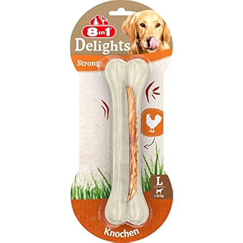 8in1 Delights Strong, Osso con pollo Cover