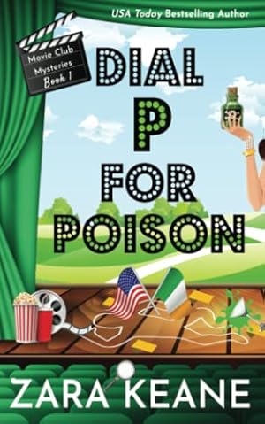 Book cover Dial P For Poison (Movie Club Mysteries, Book 1)
