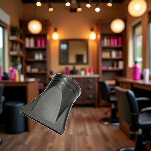 Black Hot Professional Salon Hairdressing Tool Hair Dryer Nozzle Wide Design Useful Convenient Design Styling Tools Hair Dryers Accessories