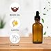 Amber Glass Dropper Bottle 2 oz – Refillable UV-Resistant Glass Bottle with Leak-Proof Dropper for Essential Oils, Serums, Tinctures, DIY Skincare – Single Pack - GreenHealdh