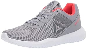 Image of Reebok Women's Flexagon Energy, Cool Shadow/neon red/White/Cold Grey, 8 M US