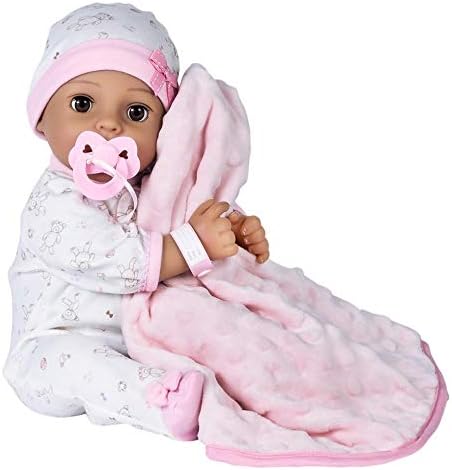 ADORA Adoption Baby Precious - 16 inch Realistic Newborn Baby Doll with Accessories and Certificate of Adoption