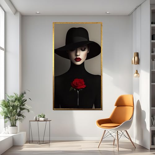 Tableau femme élégante pour raviver la décoration murale de chambre