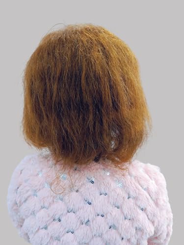 Image of BookMyCostume Brown Blonde Color Foreigner Hair Wig for Boys Fancy Dress Costume Accessories