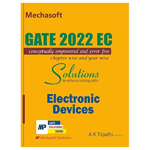 GATE 2022 SOLUTIONS ELECTRONIC DEVICES (GATE EC SOLUTIONS SERIES)