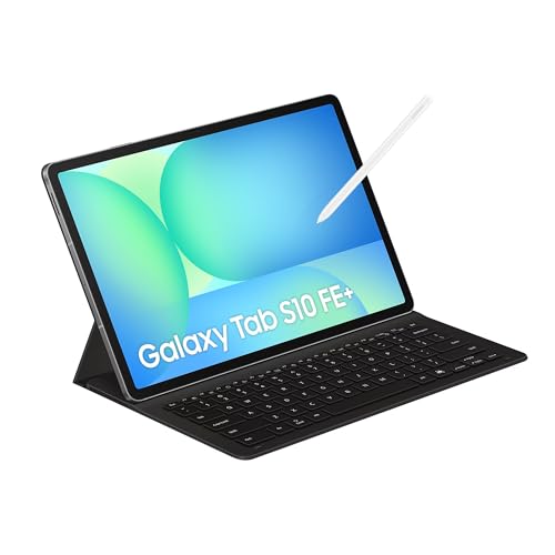 Samsung Galaxy Tab S10 FE+ con Book Cover Keyboard Slim,