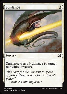 Magic The Gathering - Sunlance (034/249) - Modern Masters 2015