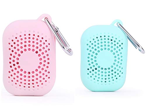 Pack de 2 llaveros con clip de metal fuerte Cover