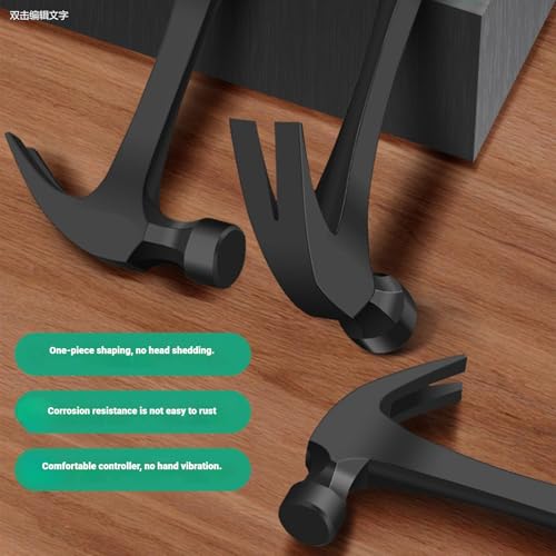 ordinarYone Professional Geological Hammer Exploration Hammer Multifunctional Pointed Integrated Quarrying Mining Woodworking