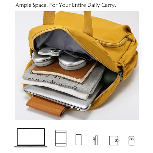 Heaneutrorty Backpack, Heaneutrorty Waterproof Versatile & Stylish Backpack for Women, Multi-compartment Carry On Travel Bag (C#7)3