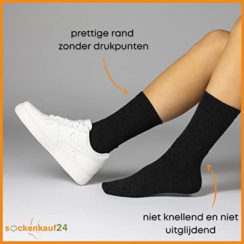 10 | 20 | 30 Paar Sportsokken Tennissokken Werksokken Heren Dames Katoen - Afbeelding 6