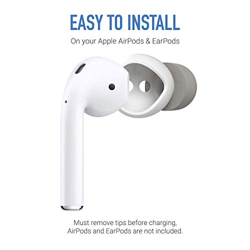 COMPLY SoftCONNECT for Airpods, grey, small