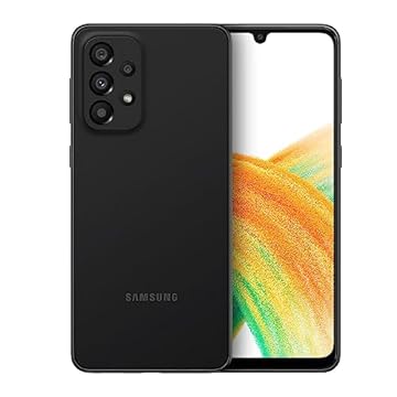 Samsung Galaxy A33 128GB 5G Wi-Fi Tela 6.4'' Dual Chip 6GB RAM Câmera Quádrupla + Selfie 13MP Bateria de 5000mAh - Preto