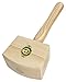 Produktbild Kirschen 6160105 Schreinerklüpfel / Holzhammer ; Klüpfel aus Weißbuche mit Eschenstiel ; Kopflänge: 105 mm, Gewicht 400 g, DIN 7461