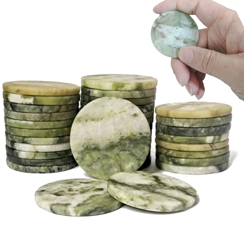 YFLeomry 30 Stück Steine Zum Bemalen Flach,Flache Steine Zum Bemalen, für...