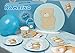 Visy Kit Decorazioni Idee Addobbi Set Bimbo Azzurro Divertente Festa Boy Battesimo Compleanno Piatti Tovaglioli Tovaglia Bicchieri Palloncini Candeline Bandierine Party Nascita 166PZ