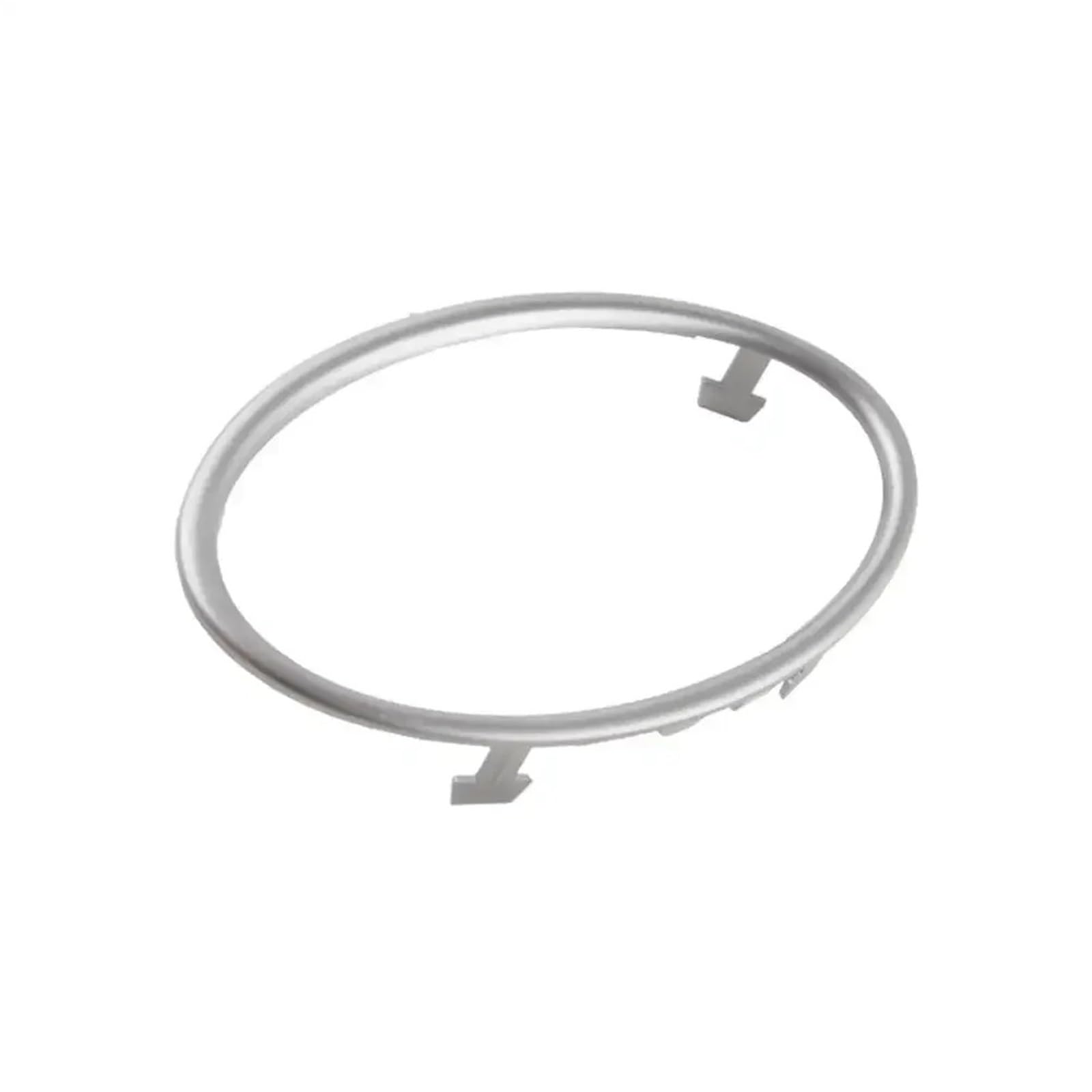 Interior Trim for Focus 2 MK2 2005-2013 1/4PCS Car Air Conditioning Trim Outlet Decoration Circle Ring Sticker Auto Accessories Auto Central Inner(1pc Silver)