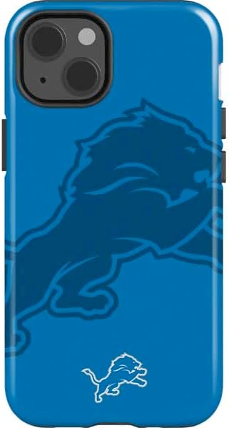 Skinit Impact Phone Case Compatible with iPhone 14 - Officially Licensed NFL Detroit Lions Distressed Design