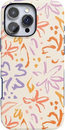 Casely iPhone 16 Pro Max Case | Hibiscus Blooms | Hawaiian Floral | Bold Protective Design | Compatible with MagSafe