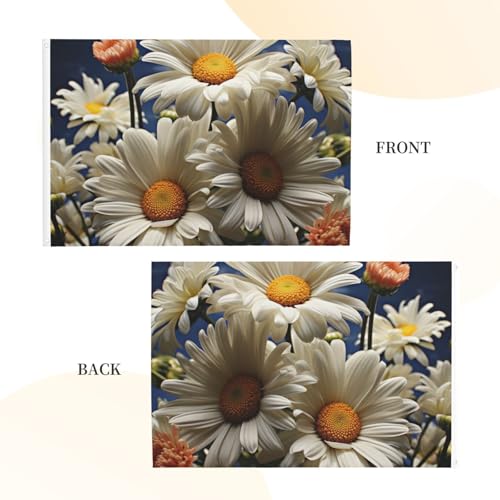 Drapeau pour extérieur robuste 1,2x1,8 m grand format double face
