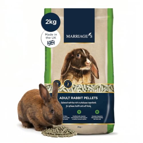 Marriages - Adult Rabbit Pellets Nutritious Rabbit Nuggets (2kg)