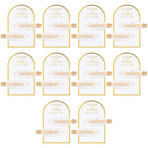 Pinces à cheveux sans plis : coiffez votre frange sans trace pour le mariage (20 pièces)