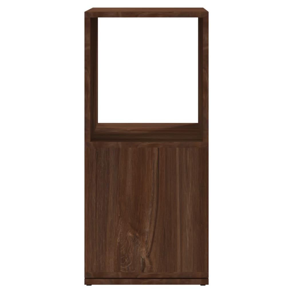 vidaXL Armoire rotative Chêne Marron 34,5x34,5x75,5 cm Bois ingénierie