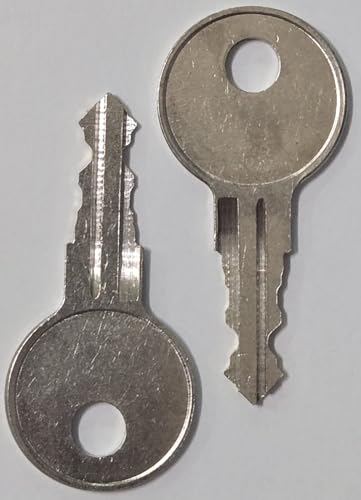 Pair of 2 Replacement Keys Cut to Key Code H723