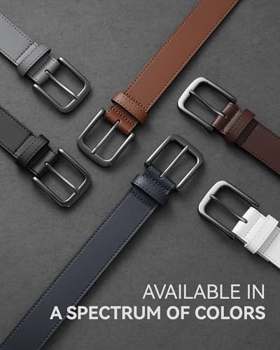 Image of CHAOREN Mens Belts Leather - 35mm Genuine Leather Belt for Jeans - Men Gift for Casual Dress