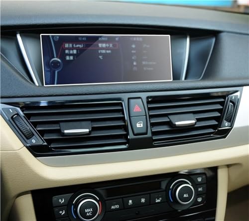 Voiture film protection navigation verre trempé pour X1 E84 protecteur écran affichage 2009-2015