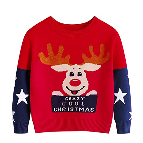 KCDING Bandeau Bebe Noel Pull Cerf Noel Pull Noel 8 Ans Costume Pere Noel 4XL Hoodie Vetement Ado Fille Oversized Hoodie Manteau Bebe Fille 0-3 Mois Pull Hiver Bebe Manteau Fourrure Sweat 5-6 Ans Cover