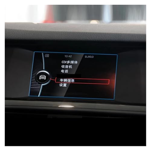 Protection écran GPS BMW Série 5 F10 anti-rayure verre 7"