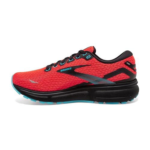 Brooks Brooks Women's Ghost 15 Neutral Running Shoe - Coral/Black/Blue - 5 Medium