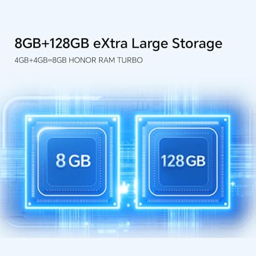 Honor X6B 4GB 128GB Smartphone, 6.56" 90Hz Tftlcd, 5200Mah Batteria, Fotocamera Principale Da 50MP, Android 14, Dual Sim, Nfc, Nero - 7