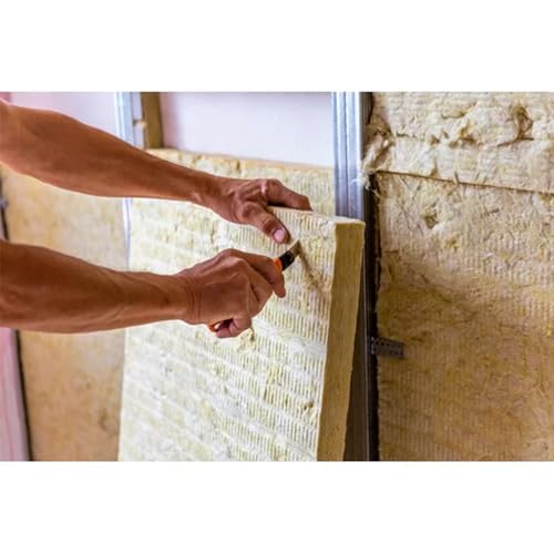 Manta Lã de Rocha 50mm Forro Obra 600x1200mm 32Kg/M³ Acústica Isolamento Térmico Menor Preço