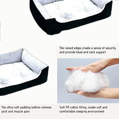 Image of Reversible Dual Ultra Soft Velvet Luxury Sofa Bed PET Bed | Dog Bed | CAT Bed | Puppies Puppy Bed | Rabbit Bed