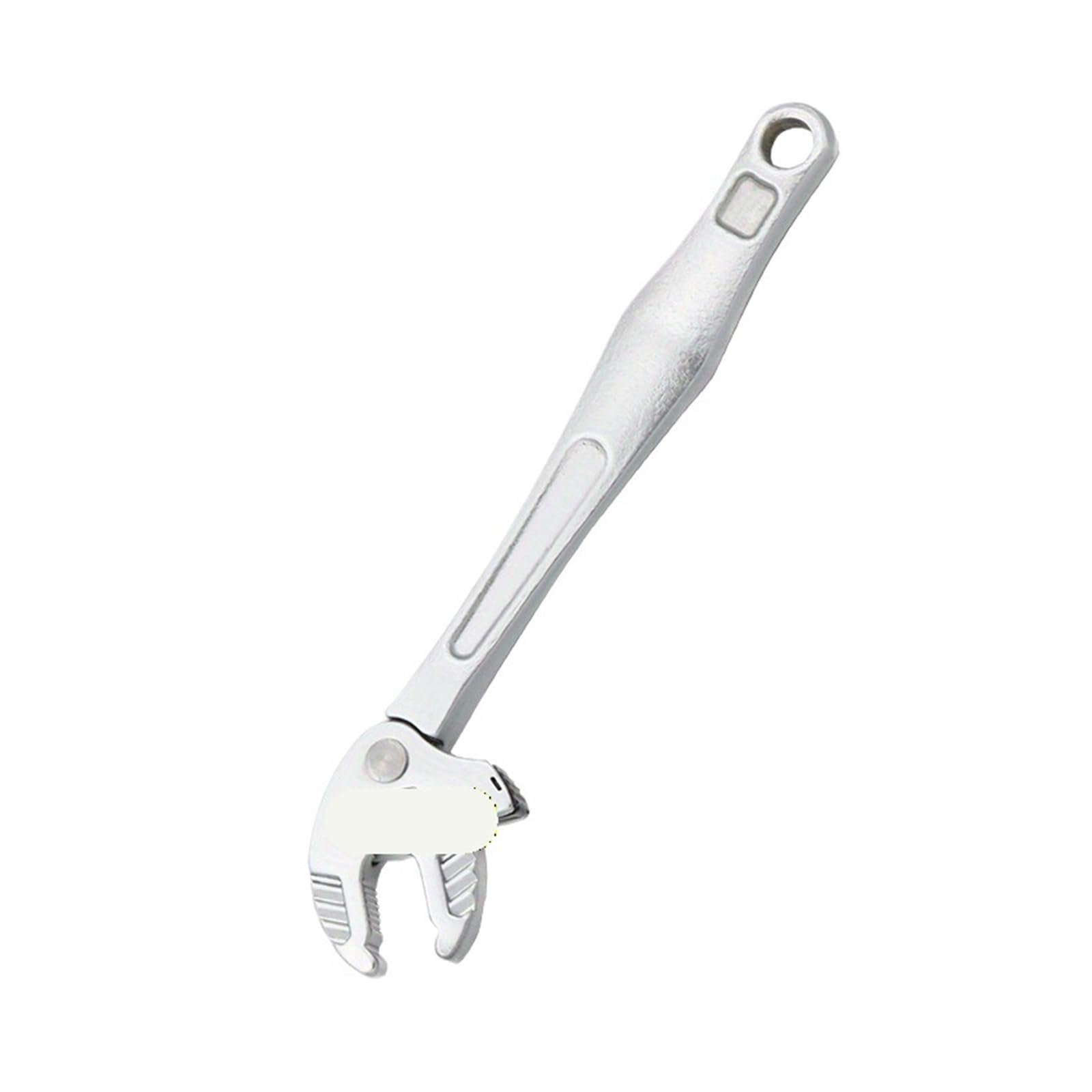 Wjiayao S Crab Claw Wrench Heavy-Duty Adjustable Crab Claw Wrench For Auto & Pipeline – Extra-Large Jaw Opening(S)