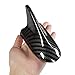 Viviance La Antena de Radio FM de Estilo de Fibra de Carbono Universal para automóviles, Aleta de tiburón, Decora la Antena - 1Pcs