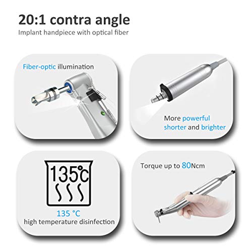 Coxo Dental Implant~Motor For Oral~Care, Surgical~Motor With Max 80N Power And Light #TOP4