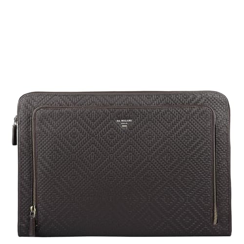 Image of Da Milano Leather Laptop Bag for Men & for Women