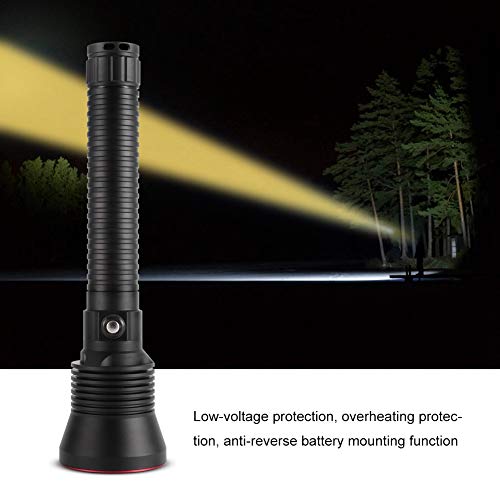 Image of Waterproof Flashlight Hanging Strap Underwater Diving Flashlight Corrosion Resistant Double Layers for Camping Diving