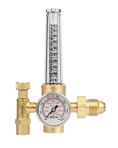 Victor 0781-2724 HRF-1480-580 Light Duty Flow Meter Cylinder Nitrogen/Argon/Helium Regulator, 50-38 SCFH Flow