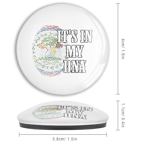 Aimants Belize puissants en verre pour ranger vos documents sur le frigo - 4