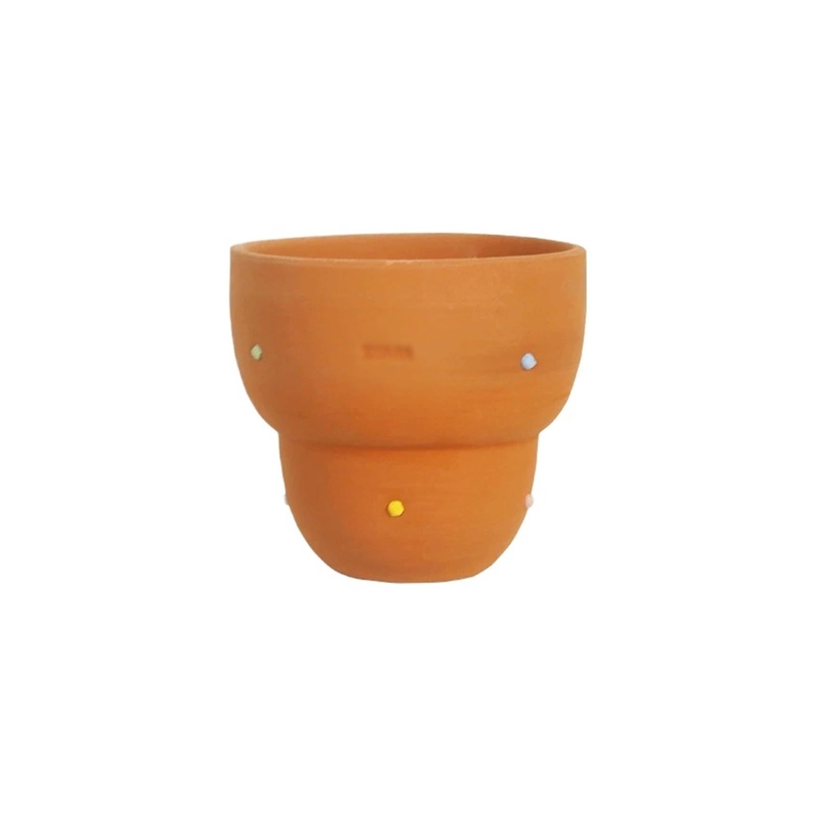 guiling-1986 Pots for Plants A Retro-style Red Terracotta Planter With Excellent Ventilation, Perfect For Indoor Plants Flower Pot