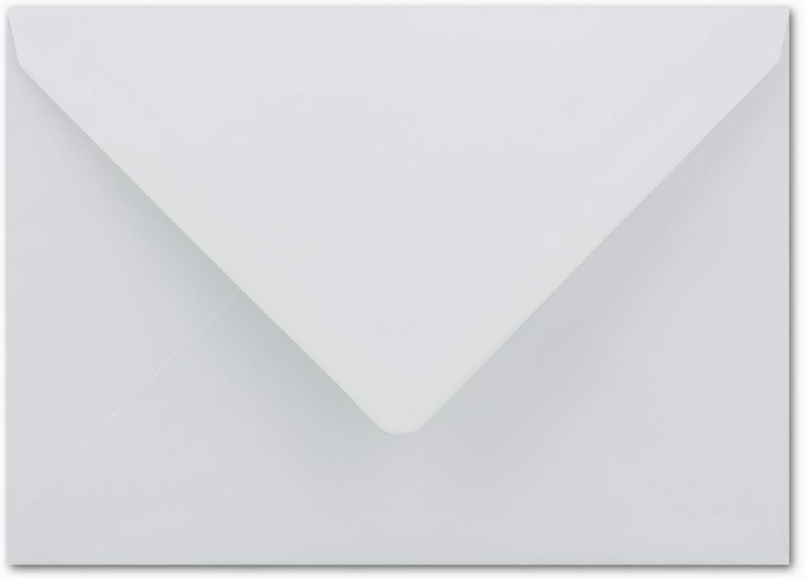 Glüxx-Agent 100 DIN C5 envelopes white lined with white tissue paper 16.2 x 22.9 cm 90 g/m² wet glue postal envelopes without window - Image 3