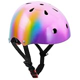 DINILEMU Kids Bike Helmet Color Gradient Toddler Youth Helmet for Kids Ages 3-5...
