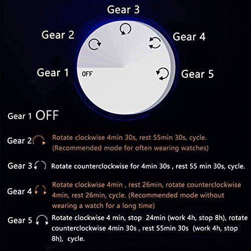 Mechanical Watch Shaker Watch Winder Box for 4 Automatic Watch + 6 Storage Wooden Piano Finish Quiet Motor for Man Women Watches Large